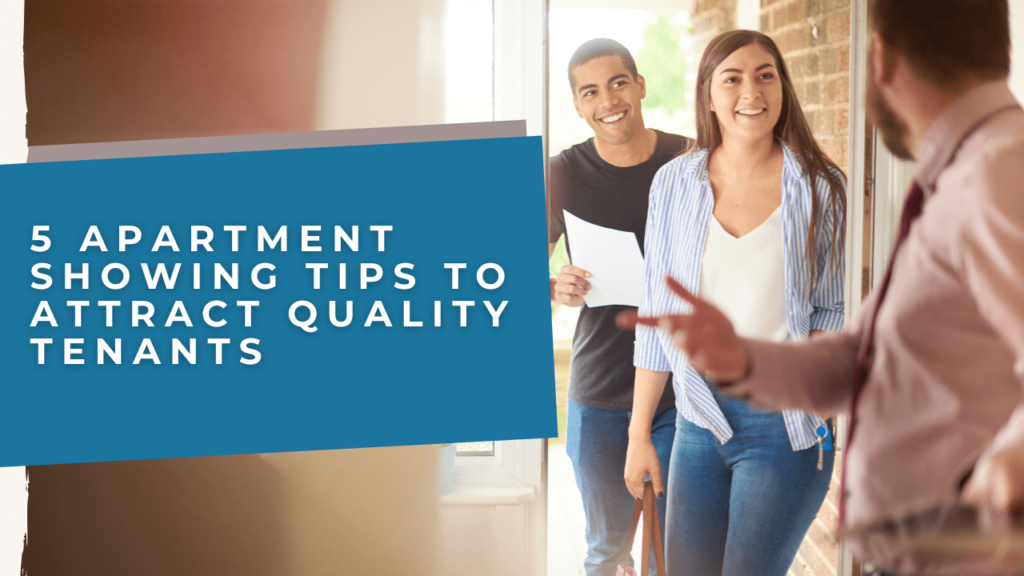 5 Apartment Showing Tips to Attract Quality Kelowna Tenants - Article banner