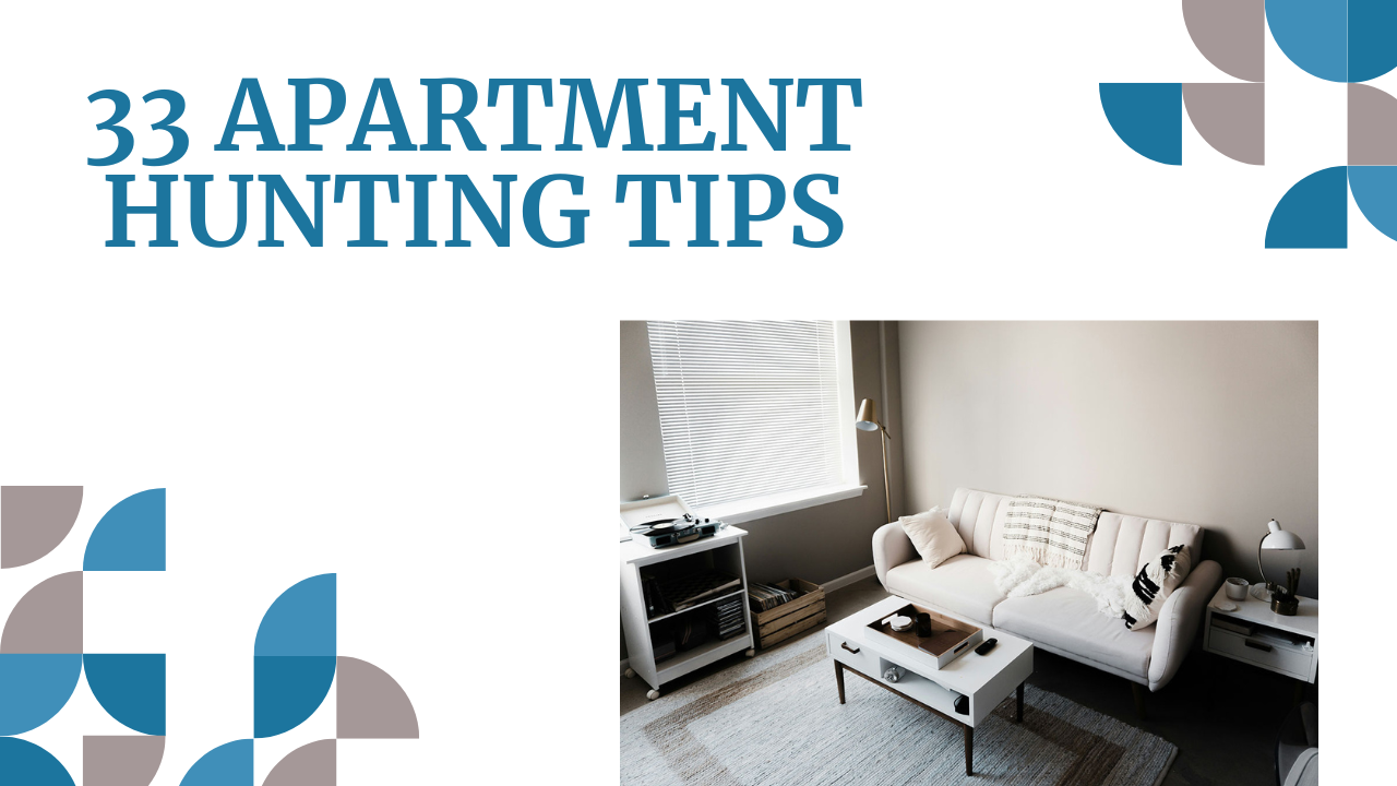 33 apartment hunting tips and apartment viewing tips for renters