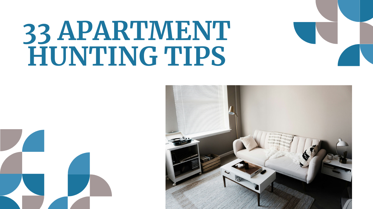 33 apartment hunting tips for renters