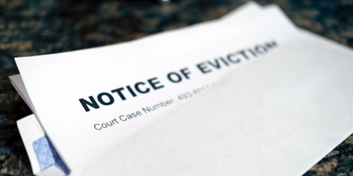 Paper eviction notice