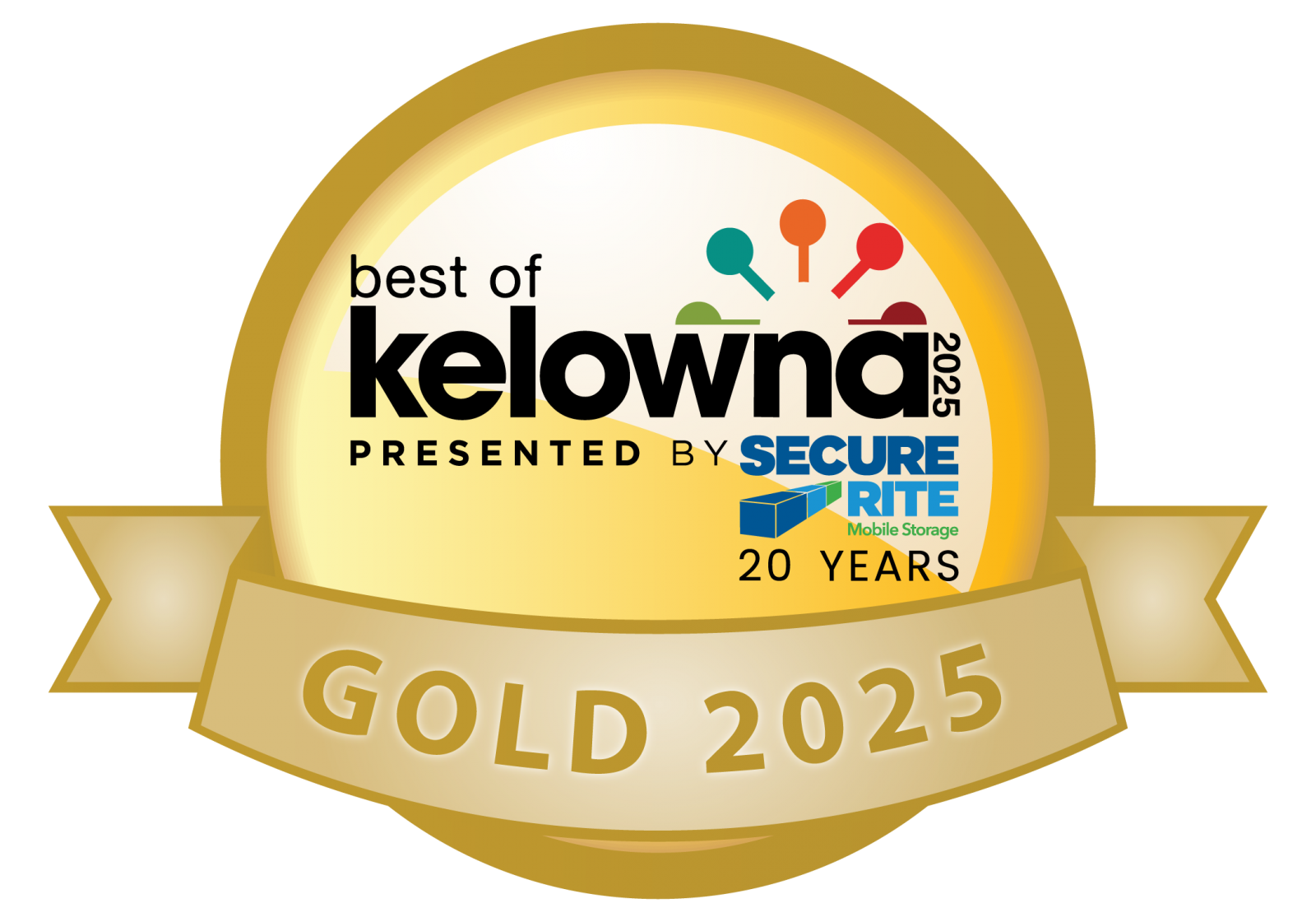 Best of Kelowna 2025 Gold (1) Consumer Choice Award 2020 Logo